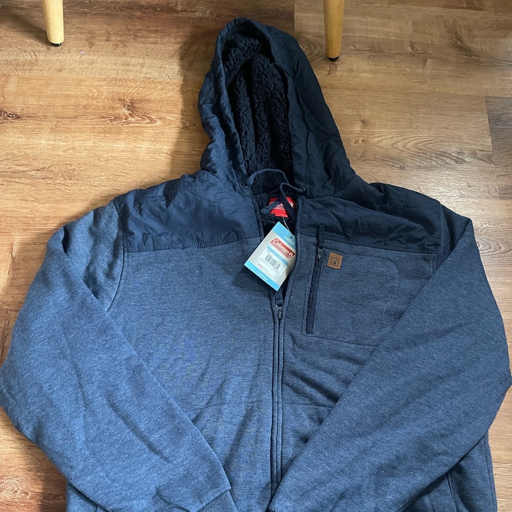 Coleman Black and Gray Performance Jacket